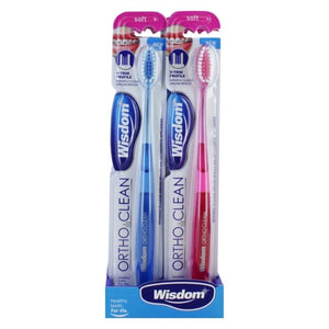 Wisdom Ortho Clean Orthodontic Soft Toothbrush - O'Sullivans Pharmacy - Toiletries - 5028763012622