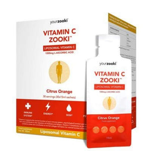 YourZooki Liposomal Vitamin C 1000mg Sachets 30 Pack - O'Sullivans Pharmacy - Vitamins -